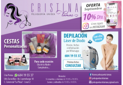 CRISTINA LAMAS PELUQUERIA Y BELLEZA EUROVILLAS NUEVO BAZTAN