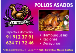 ASADOR LA ROSSITA POLLOS ASADOS EUROVILLAS NUEVO BAZTAN