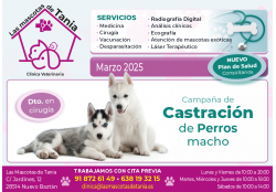 LAS MASCOTAS DE TANIA CLINICA VETERINARIA NUEVO BAZTAN